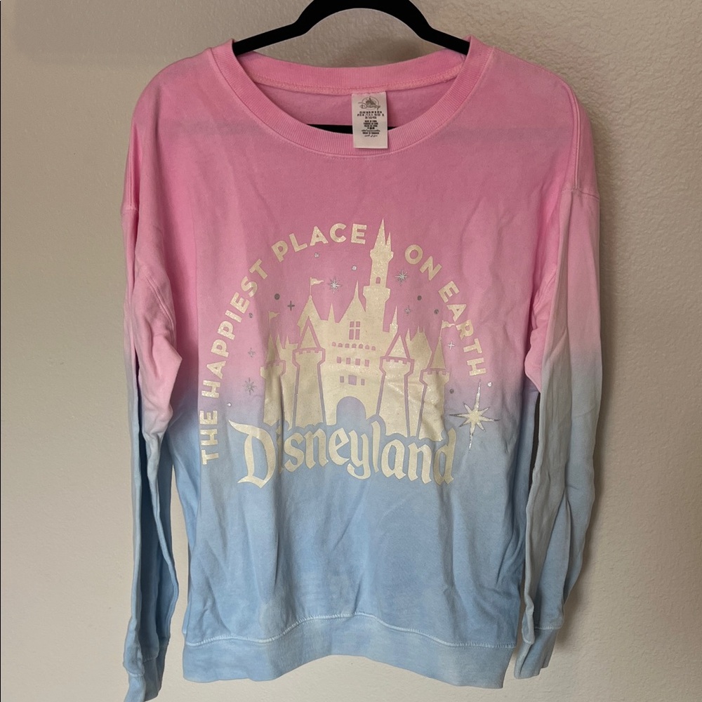 Disney Pink and Blue Ombre Sweatshirt